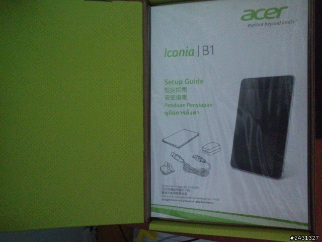 acer B1-710 開箱