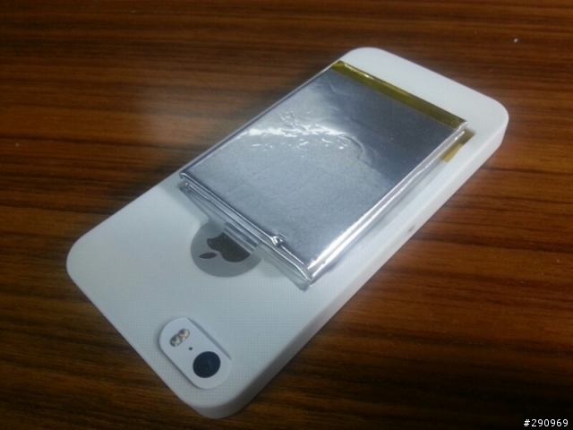 蘋果5S改裝厚電5100毫安