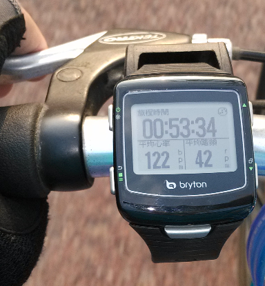 FD17S & bryton cardio 60R GPS運動錶搭配一下