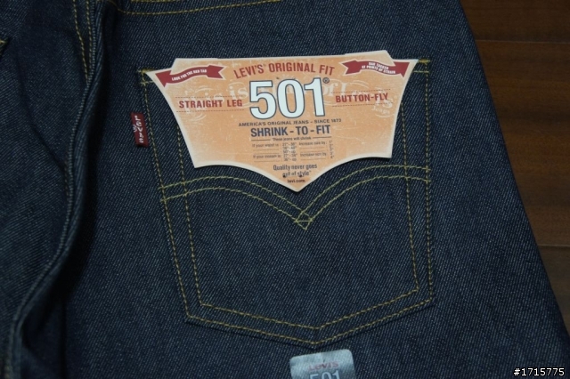 [開箱]Levi's 501-0000，想買來養褲的樓!慢慢的新增養褲過程!