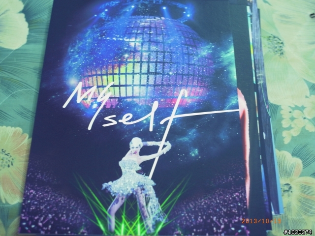 蔡依林Myself世界巡迴演唱會台北安可場限定版入手