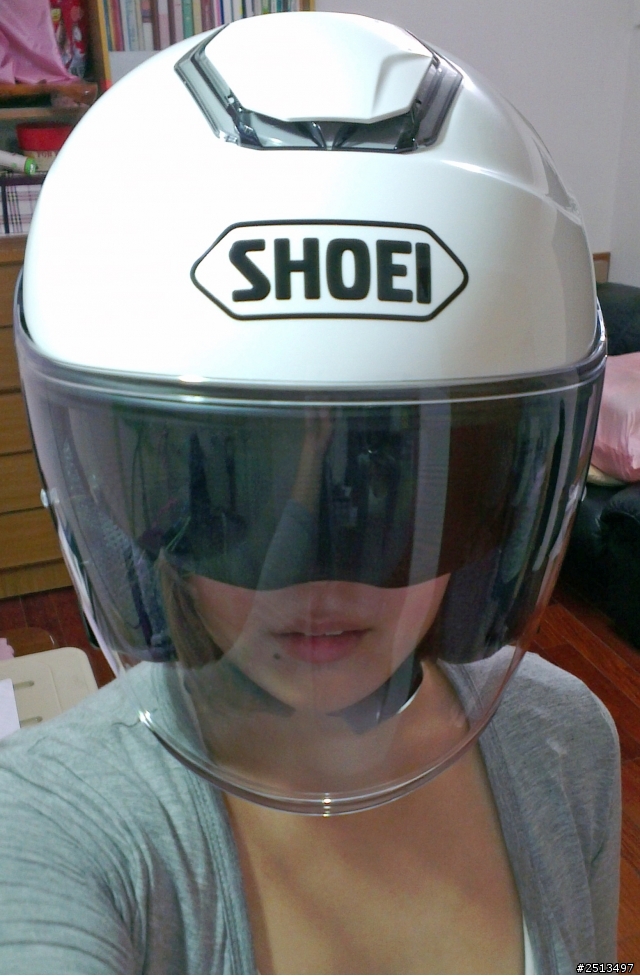 開箱～SHOEI  J-CRUISE 珍珠白