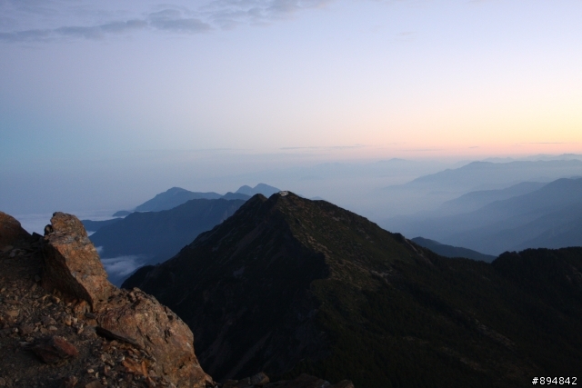 2013年10月19日玉山日出