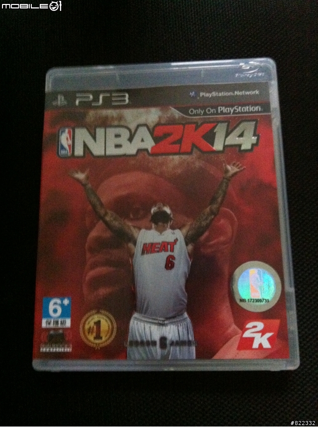 NBA 2K14不專業開箱~