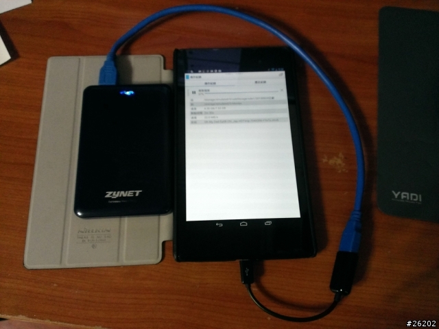 Nexus 7 2013 ROOT 後  OGT 外接硬碟可直接讀取