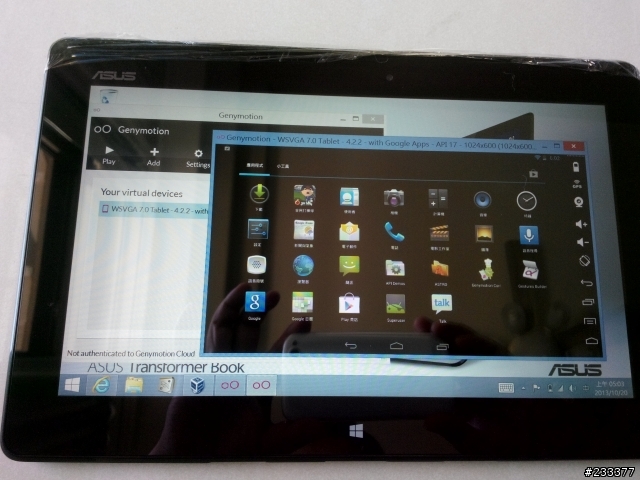 ASUS T100 簡單照.