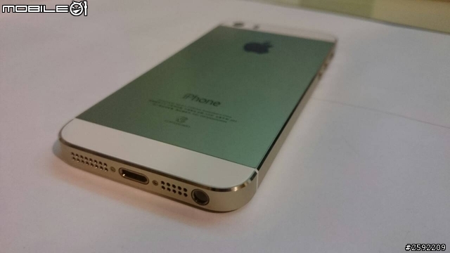 I phone5s 香檳金 簡易開箱