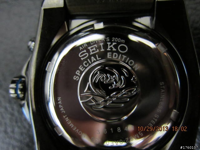 [開箱]SEIKO 人動電能潛水錶 SKA579P1 開箱