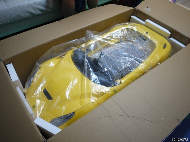 [開箱] 法拉利遙控兒童電動車