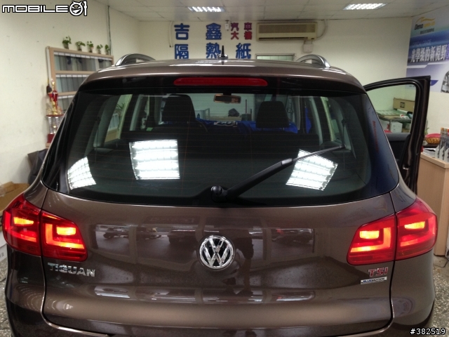 FSK F45+Deno HP12隔熱紙分享+Tiguan 1.4TSI 2014式