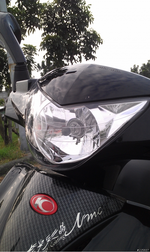光陽老化油G4,全車電系原廠未改,大燈直上H4 55W感想