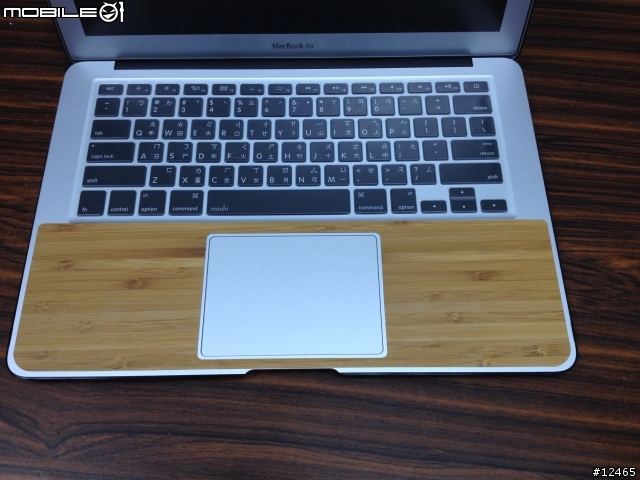 [開箱分享] innerexile : zura靠手貼 For Macbook Air