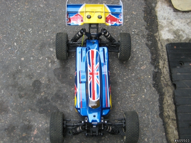 TEKNO EB48-車殼&尾翼新塗裝