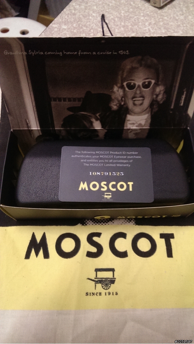 MOSCOT經典不敗款~簡易開箱