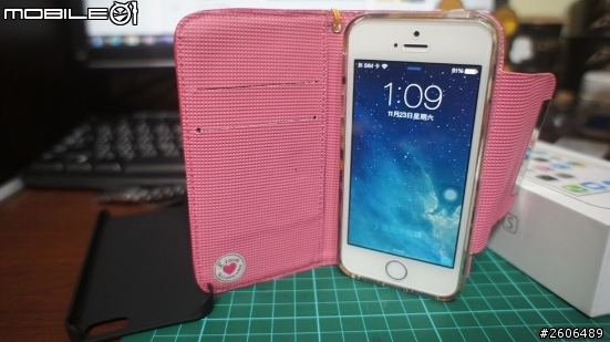 [開箱]一如往常的iPhone 5s金+客製手機殼跟愛心手工..(多圖)