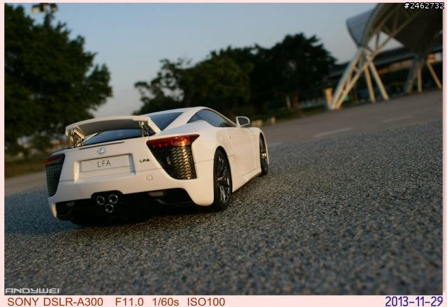 1:18 Lexus LFA in 大佳河濱公園