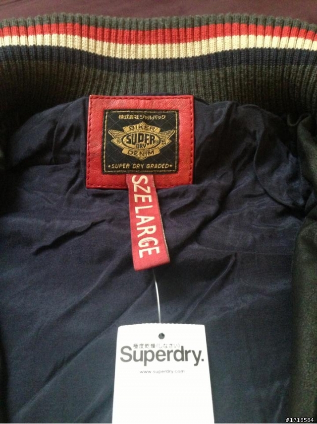 【開箱】superdry DM款真皮皮衣 & Selected真皮皮衣