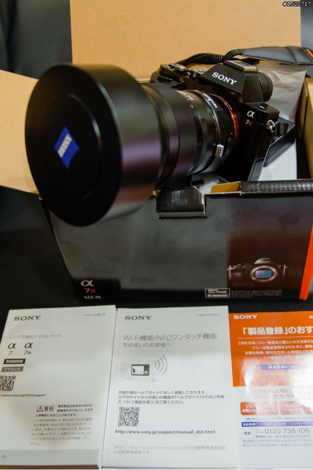 A7R (開箱)日本購買價格與EF-metabones III組裝