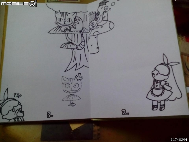 [愛麗絲的魔法森林繪本稿~一個充滿想像的國三自閉症女孩]-人文