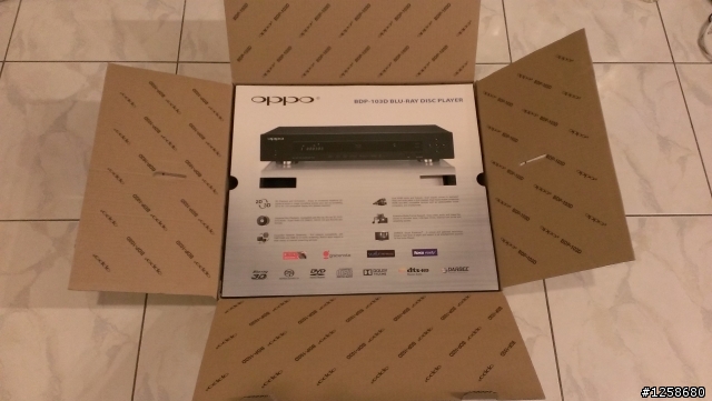 OPPO BDP-103D 藍光播放機簡易開箱