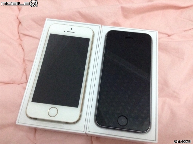 IPHONE 5S簡單開箱~