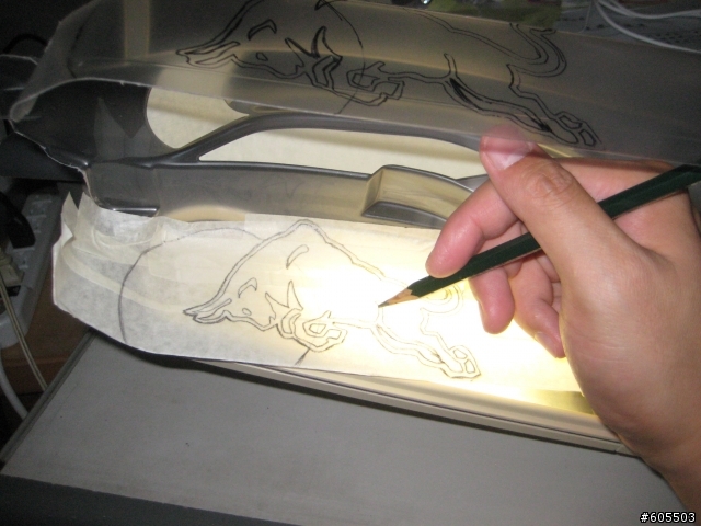 TEKNO EB48-車殼&尾翼新塗裝