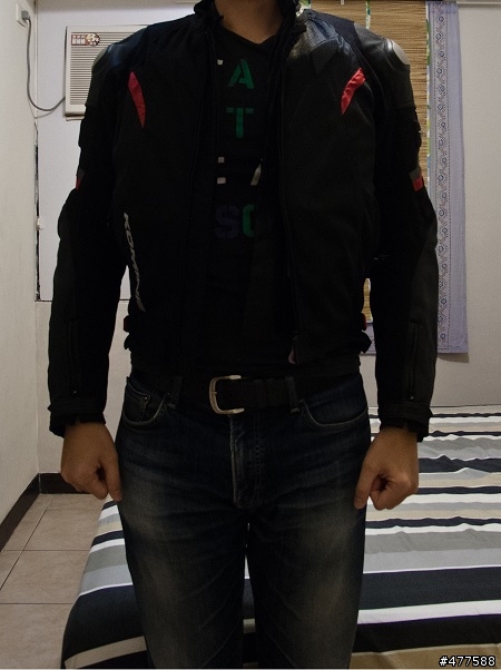 [開箱] KOMINE JK-052 Titanium Leather M-JKT R-SPEC 皮革複合材質防摔衣