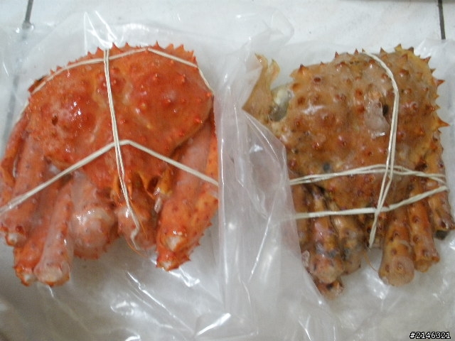 PCHOME網購帝王蟹開箱~~~