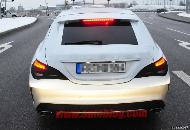 Mercedes-Benz CLA Shooting Brake Spy Shots