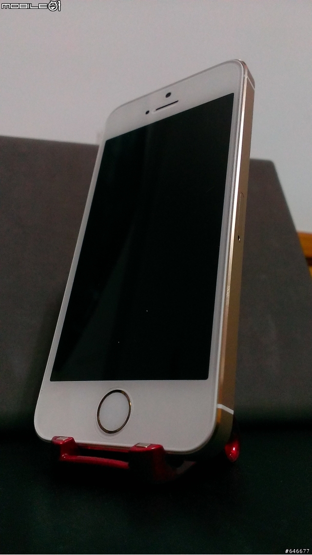金色 iPhone 5S 開箱後.....