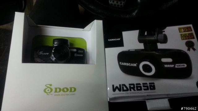 今天入手DOD L430W 跟CARSCAM WDR650