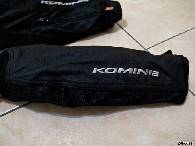 [開箱] KOMINE JK-052 Titanium Leather M-JKT R-SPEC 皮革複合材質防摔衣