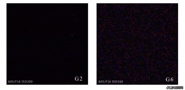 LUMIX G6 慢速快門噪點一大堆?