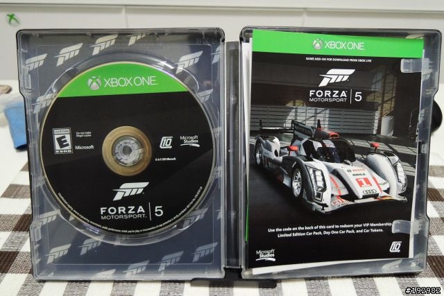 Forza Motorsport 5 限定鐵盒版開箱~