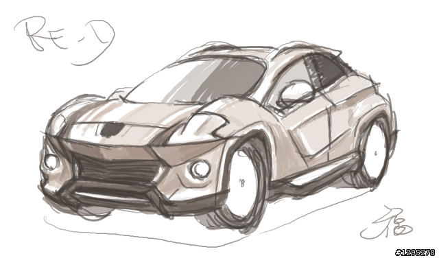 Crossover CUV RF-Design概念圖