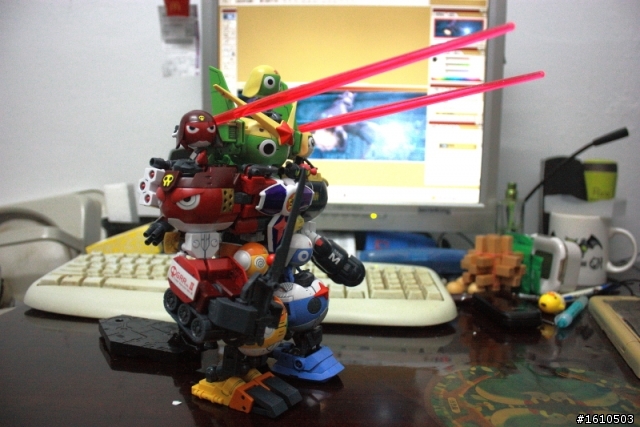 KERORO MK-II 超可愛的 做好忍不住貼上來