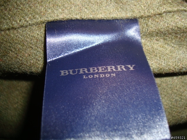 寒流來襲! BURBERRY LONDON 軍綠色大衣 有請神人辨真偽