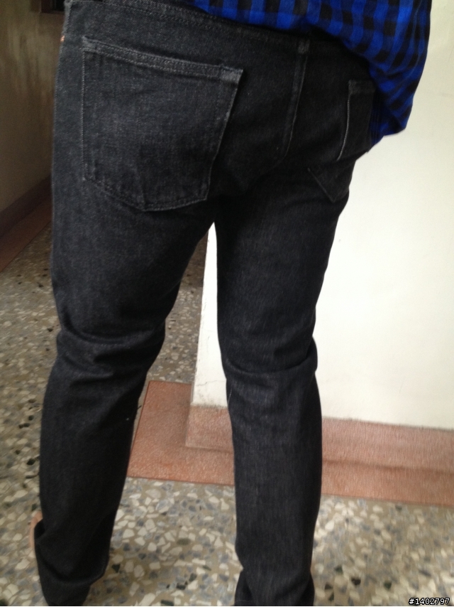 週年慶之彩蛋區Phoenix Black Rigid Slender Jeans