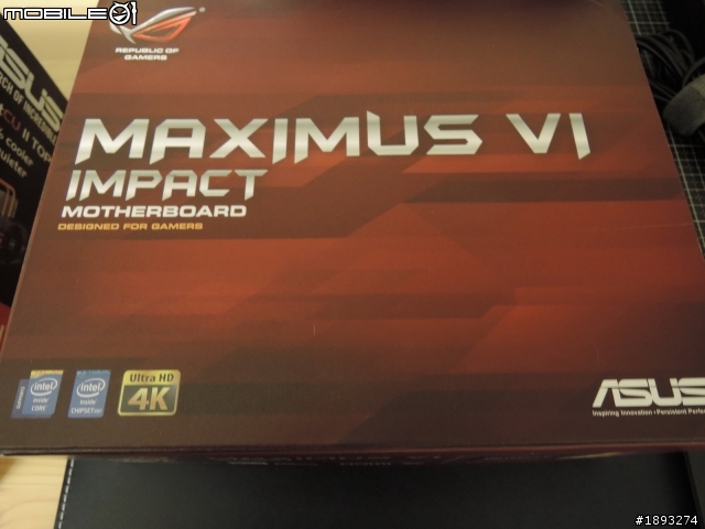 [開箱] Mini-ITX 攻頂新選擇 ASUS ROG MAXIMUS VI IMPACT