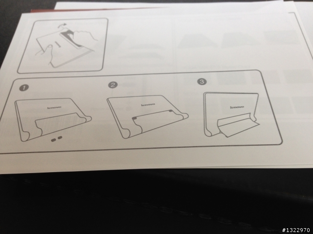 [開箱] Lenovo YogaTablet 8吋 好輕薄、好持久、好觸感～