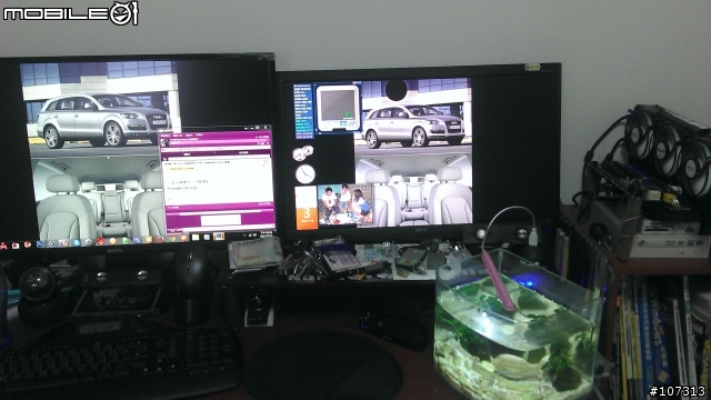 GW2760HS開箱！有低藍光設定！分享營幕設定和與舊營幕的桌面擺設