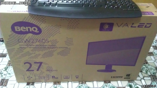 GW2760HS開箱！有低藍光設定！分享營幕設定和與舊營幕的桌面擺設