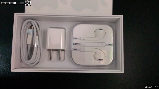 金色 iPhone 5S 開箱後.....