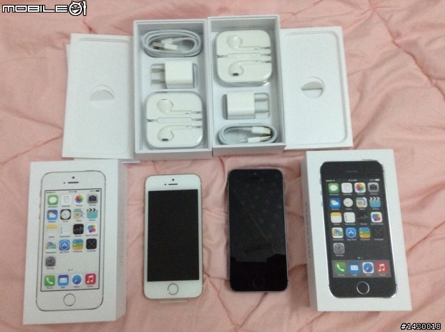 IPHONE 5S簡單開箱~