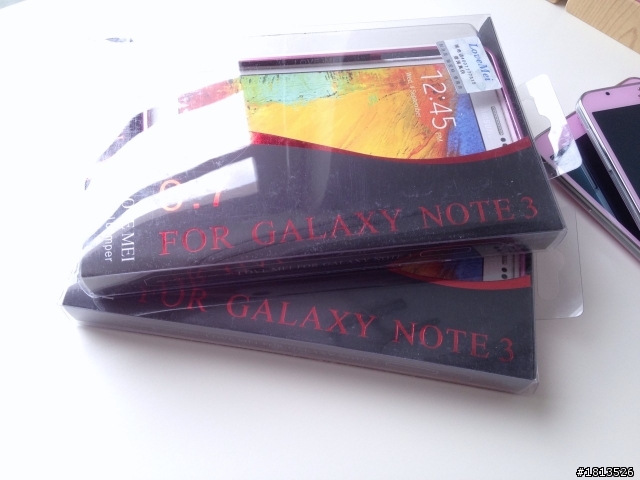 【雙開箱】Note3 Lte 4G 香頌粉&SGP Neo Hybrid