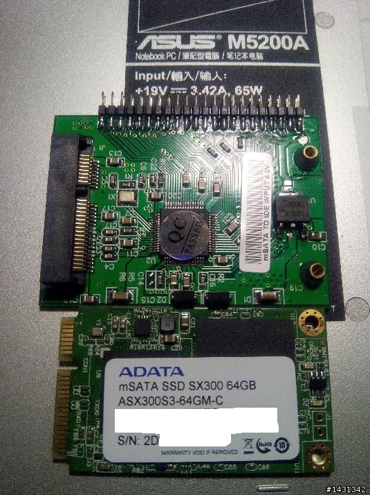 ASUS 老筆電 M5200AE 再造計畫