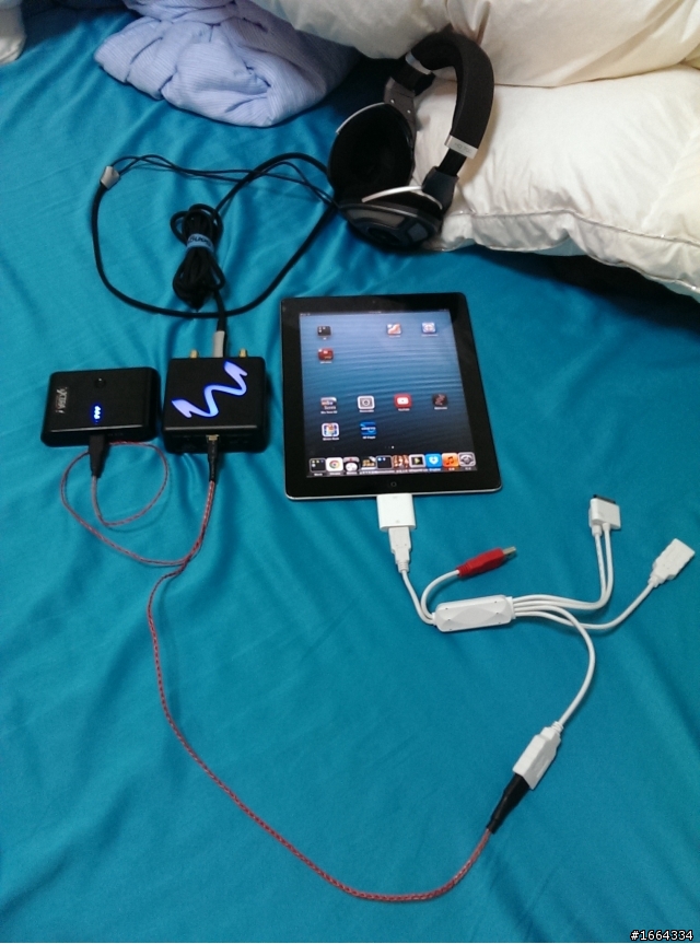 ipad 接非同步 usb dac---part 2  + camera kit的問題