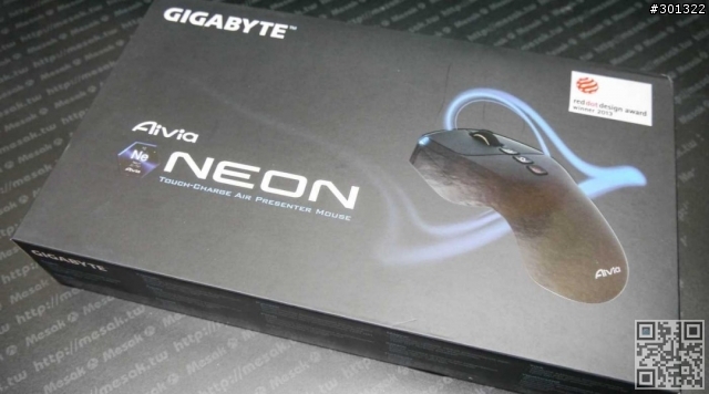 [開箱] 技嘉Aivia Neon 簡報利器空中飛鼠