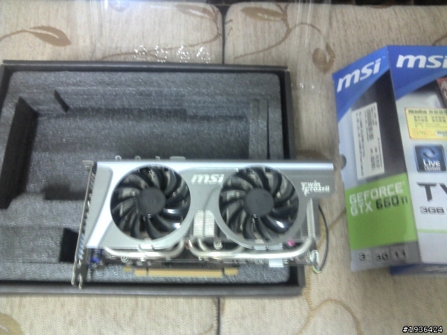 [開箱] 重返NVIDIA 體系  MSI N660Ti TF 3GD5