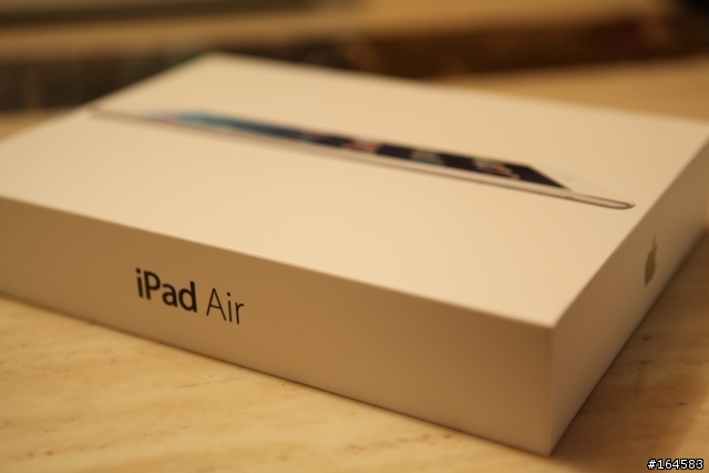 [開箱] ipad air 白色開箱